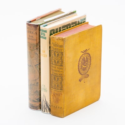 Lot 161 - A group of three books by Isak Dinesen and her husband Bror Blixen