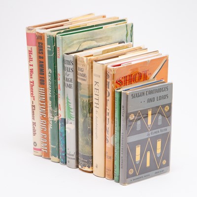 Lot 195 - Ten Keith Elmer books about guns and hunting
