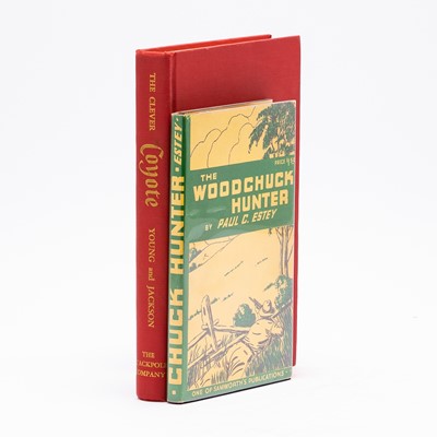 Lot 174 - Two unusual American hunting books, one on woodchuck and the other on coyote hunting