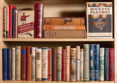 Lot 212 - A collection of books about modern rifles and shotguns