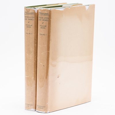 Lot 218 - Beebe's two-volume book on pheasants