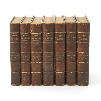 Lot 89 - Lord Lilford's Coloured Figures of the Birds of the British Islands