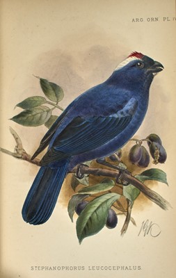 Lot 99 - A finely bound and colored set of the Birds of Argentina