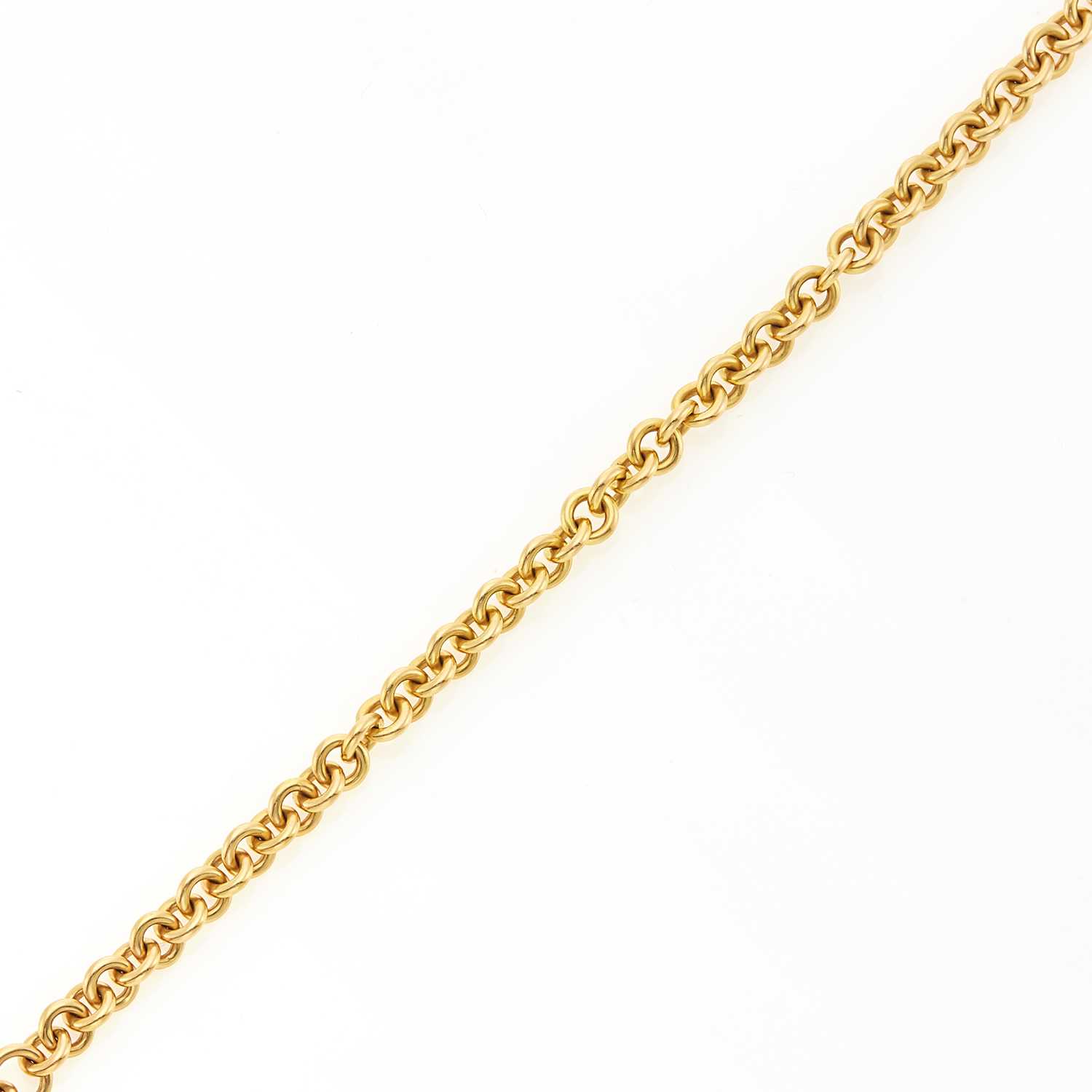 Lot 1044 - Pomellato Gold Link Bracelet