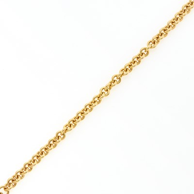Lot 1044 - Pomellato Gold Link Bracelet