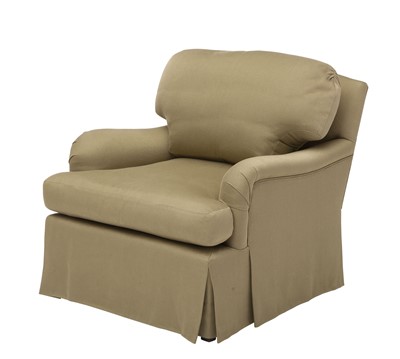 Lot 130 - Upholstered Club Chair