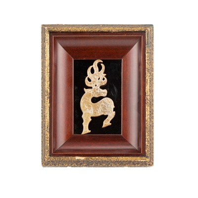 Lot 437 - A Chinese Early Style Jade Plaque