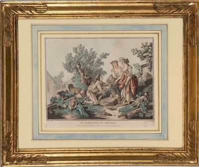Lot 76 - Louis Le Coeur after Francois Nicolas Mouchet