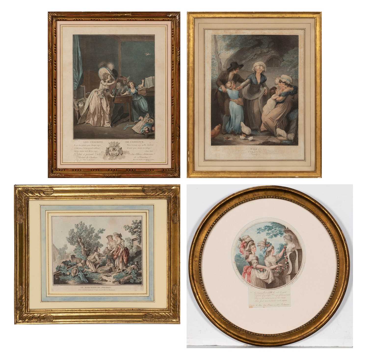 Lot 76 - Louis Le Coeur after Francois Nicolas Mouchet