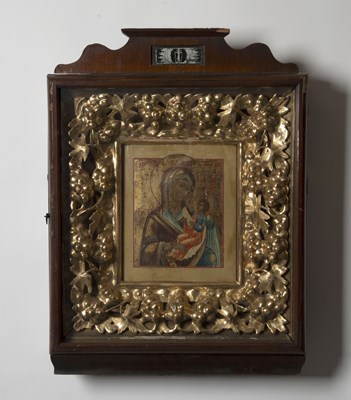Lot 649 - Russian Icon of the Mother of God “Assuage My Sorrows”