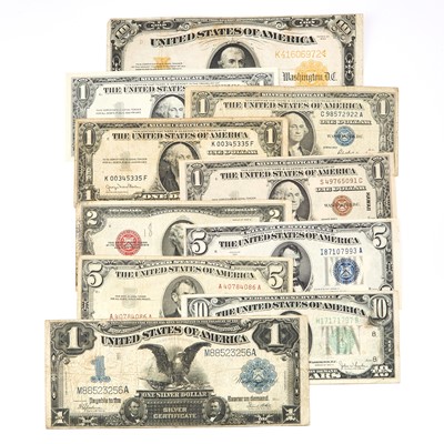 Lot 5 - United States Large and Small Size Bank Note Group