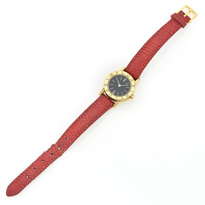 Lot 1035 - Bulgari Gold 'Lady Bulgari' Wristwatch, Ref. BB 23 GL