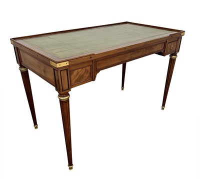 Lot 1107 - Russian Neoclassical Brass Mounted Mahogany Tric-Trac Table