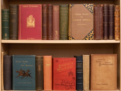 Lot 145 - A large group of African travels 1869-1920s.