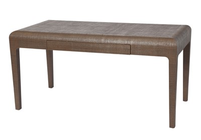 Lot 439 - Harrison Van Horn Raffia Wrapped Desk
