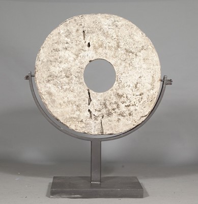 Lot 198 - Chinese Stone Bi