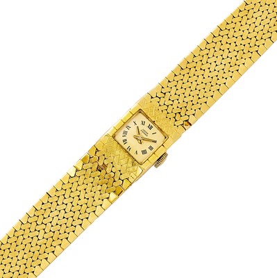 Lot 2196 - Lucien Piccard Gold Wristwatch
