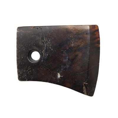 Lot 425 - A Chinese Archaistic Jade Axe Blade