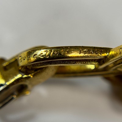 Lot 64 - Buccellati Long Gold and Black Onyx Chain Necklace