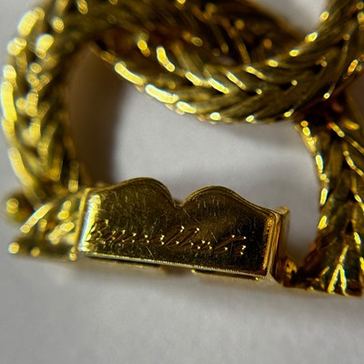 Lot 62 - Buccellati Gold Oval Link Necklace