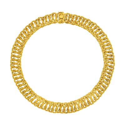 Lot 161 - Buccellati Gold Link Necklace