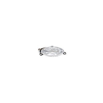 Lot 2090 - Platinum and Diamond Clasp Fragment