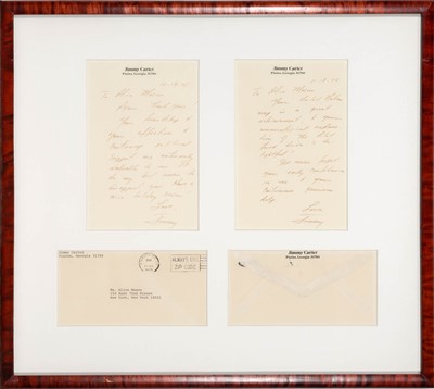 Lot 92 - CARTER, JIMMY.