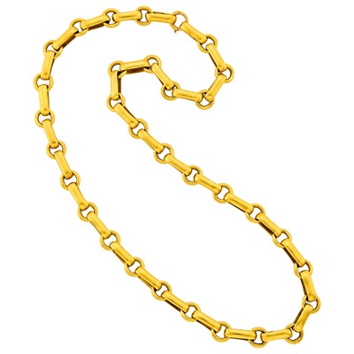 Lot 23 - Gold Link Necklace