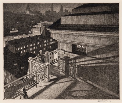 Lot 76 - Martin Lewis (1881-1962)