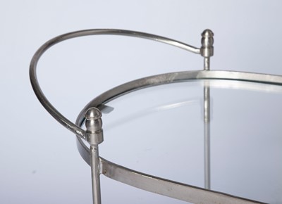 Lot 127 - Mid Century Steel Bar Cart