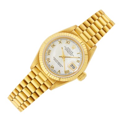 Lot 174 - Rolex Gold and Mother-of-Pearl 'Datejust' Wristwatch, Ref. 69178