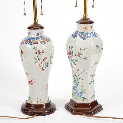Lot 329 - Two Chinese Export Porcelain Vases