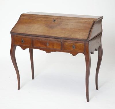 Lot 174 - Louis XV Provincial Fruitwood Bureau en Pente