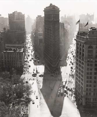Lot 644 - Rudy Burckhardt: Flatiron Building, Summer, ca 1947