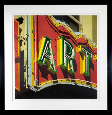 Lot 594 - Robert Cottingham (b. 1935)