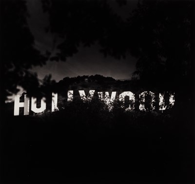 Lot 1 - A moody view of the Hollywood sign