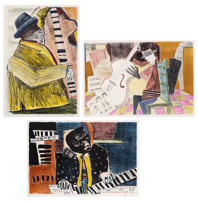 Lot 86 - Sam Nhlengethwa (b. 1955)