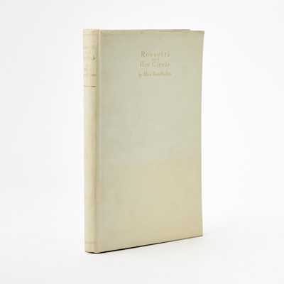 Lot 155 - Signed limited edition of Beerbohm's book of caricatures of Rosetti and the Pre-Raphaelites