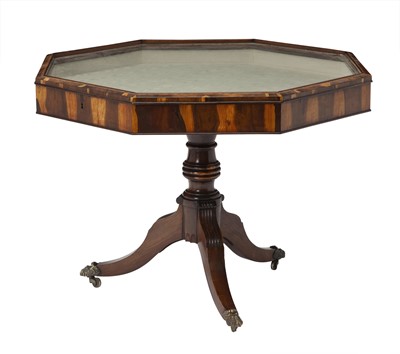 Lot 401 - George IV Cocuswood Vitrine Table