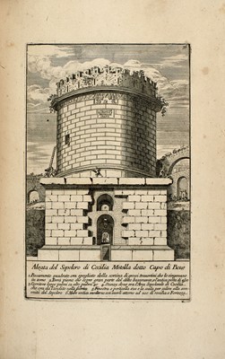 Lot 29 - Bartoli's Study on Etruscan and Roman Sepulchres and Mausoleums