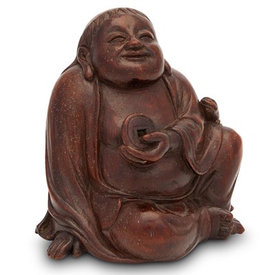 Lot 558 - A Chinese Bamboo Figural Carving
