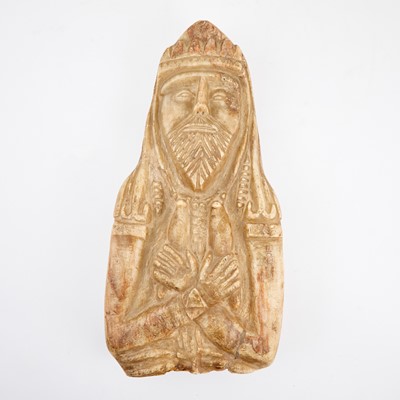 Lot 195 - Medieval Style Carved Marble Figure