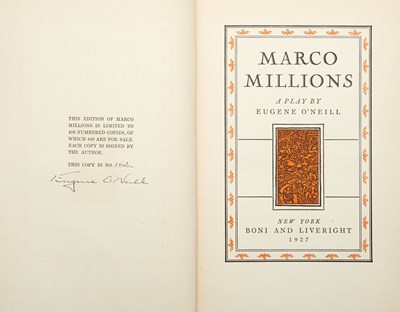 Lot 616 - A group of Eugene O'Neill, several signed