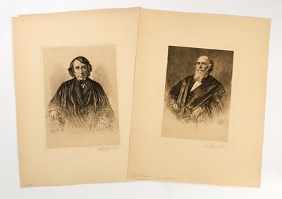 Lot 18 - Collection of proof portraits by the Rosenthals of Supreme Court justices