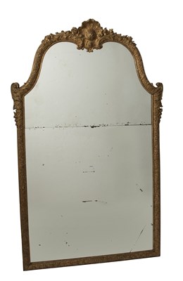 Lot 217 - Regence Giltwood Overmantel Mirror