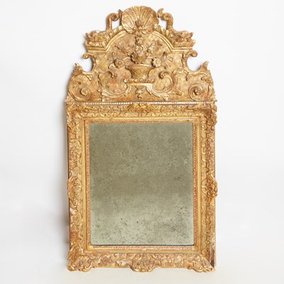 Lot 222 - Regence Giltwood Mirror