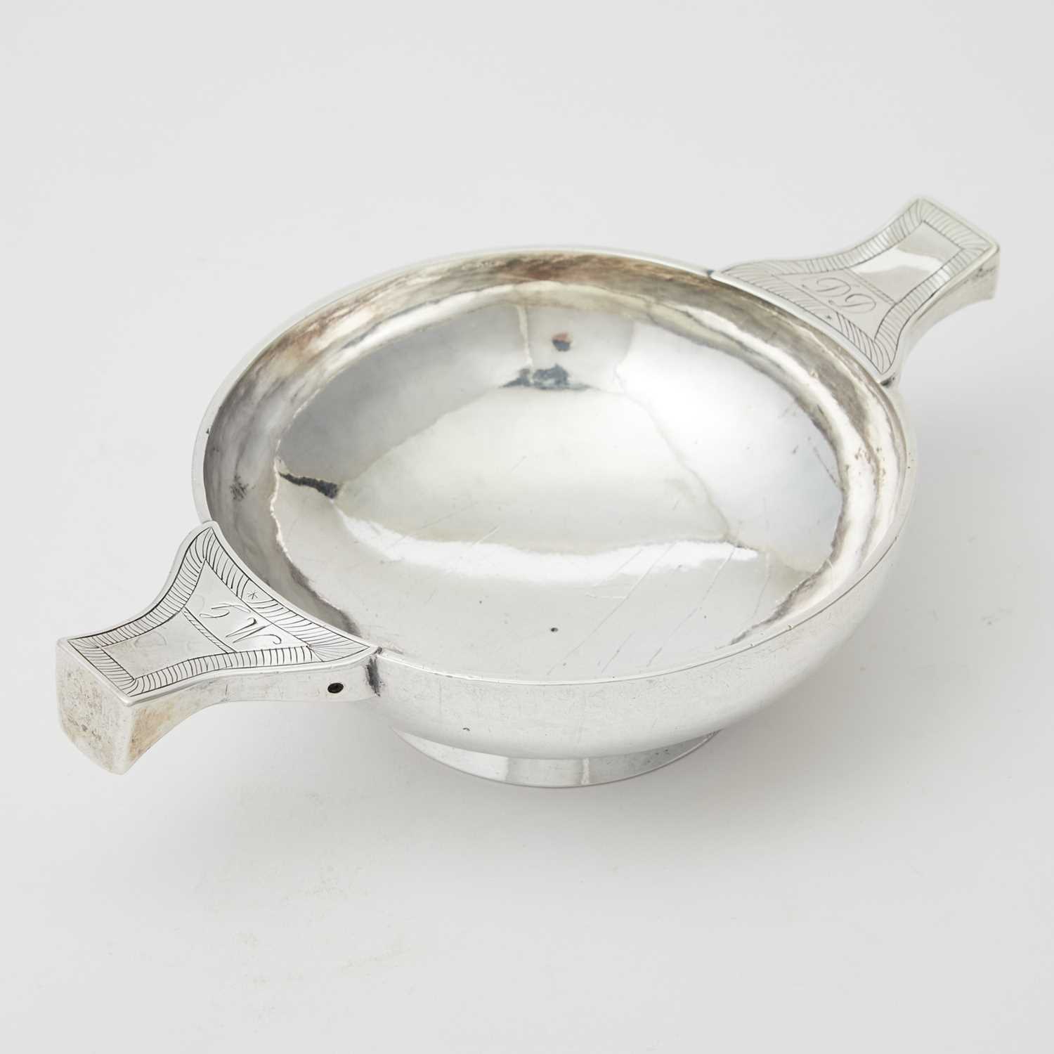 Lot 120 - Scottish George II Sterling Silver Quaich