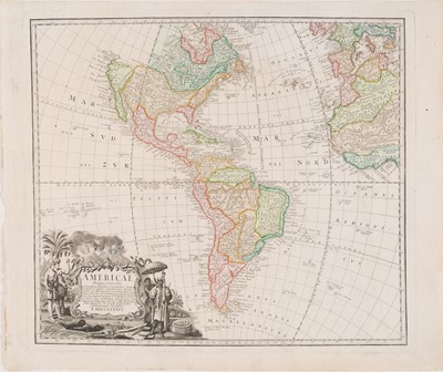 Lot 27 - Five maps of American interest including three English, two German