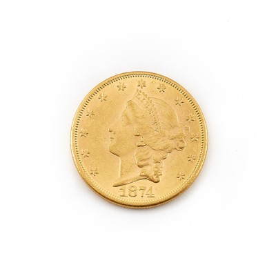 Lot 1119 - United States 1874 $20 Liberty