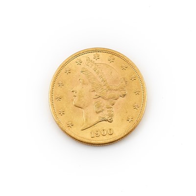 Lot 124 - United States 1900 $20 Liberty